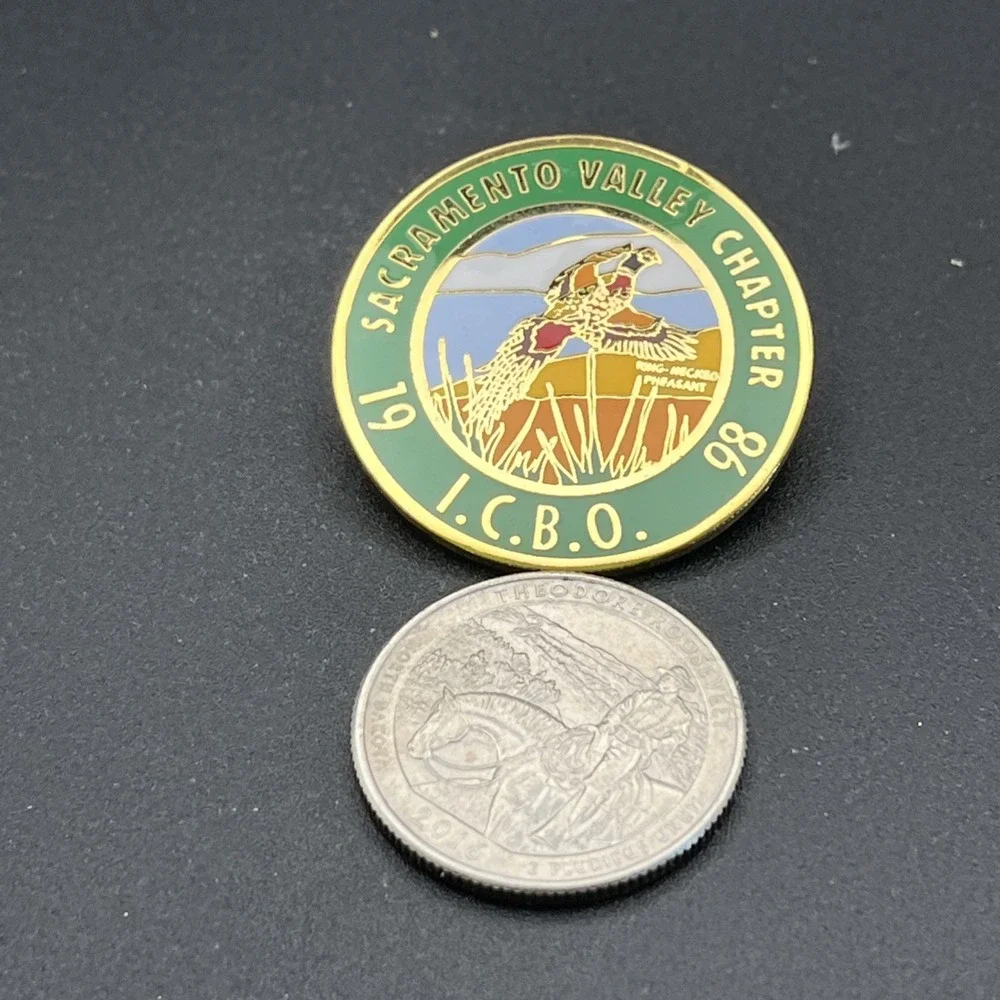 International Conference Of Building Officials‎ Sacramento ICBO Lapel Hat Pin